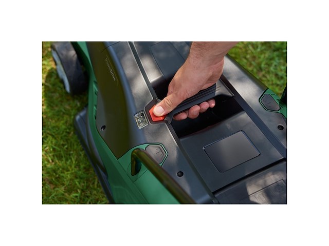 Bosch grasmaaier 1400 w 34cm met mulchaccessoire - afbeelding 4 van  4