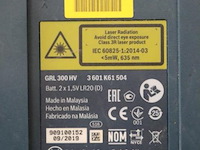 Bosch grl 300 hv professional rotatielaser incl. opbergkoffer - afbeelding 9 van  13