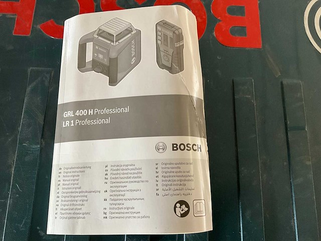 Bosch grl 400 h rotatielezer - afbeelding 8 van  8