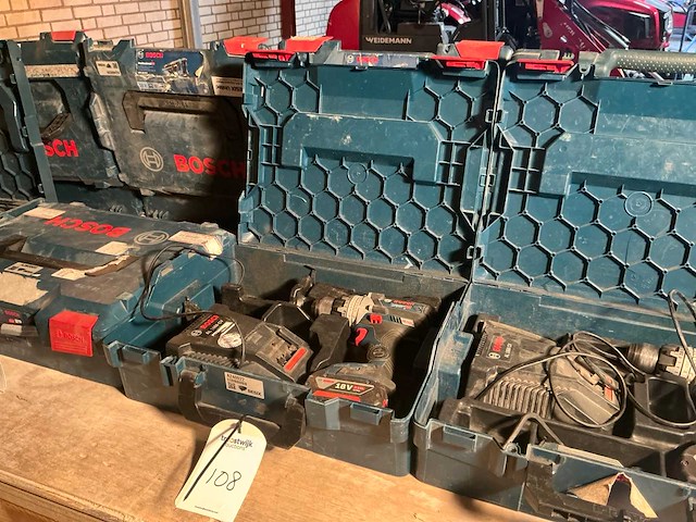 Bosch grs 18v-85v accu boormachine - afbeelding 1 van  4