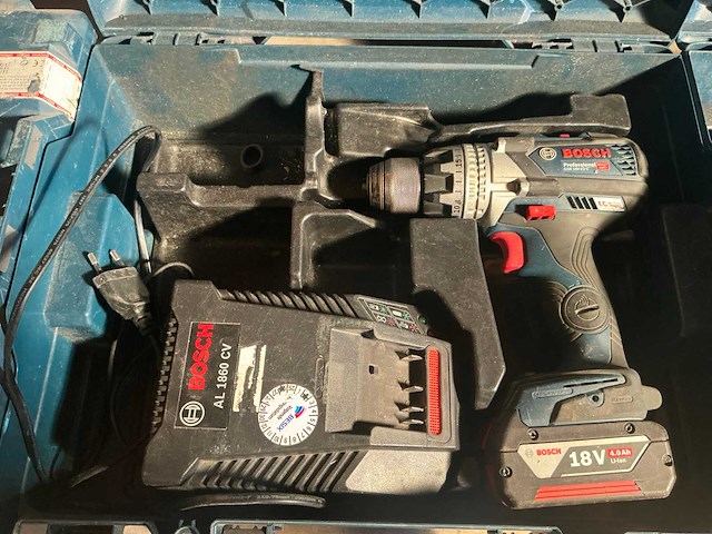 Bosch grs 18v-85v accu boormachine - afbeelding 2 van  4