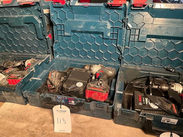 Bosch grs 18v-85v accu boormachine - afbeelding 1 van  4