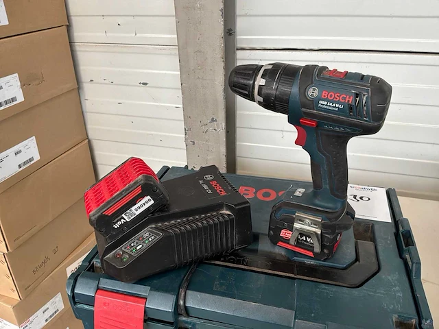 Bosch gsb-14,4 v-li boormachine - afbeelding 1 van  5