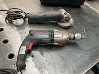 Bosch gsb 21-2 rct, gws 19-125 boormachine en haakse slijper - afbeelding 2 van  4