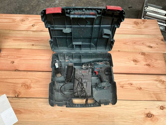 Bosch gsb18v-21 boormachine - afbeelding 2 van  3