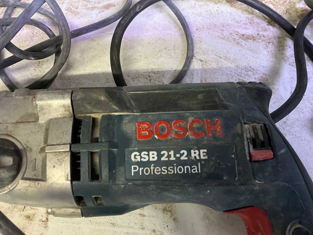 Bosch gsb21-2re boormachine - afbeelding 2 van  5
