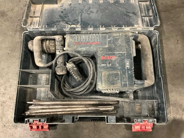 Bosch gsh 11 e breekhamer met koffer - afbeelding 1 van  2
