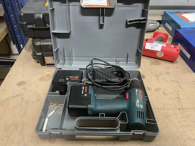 Bosch gsr 12v boormachine - afbeelding 4 van  7