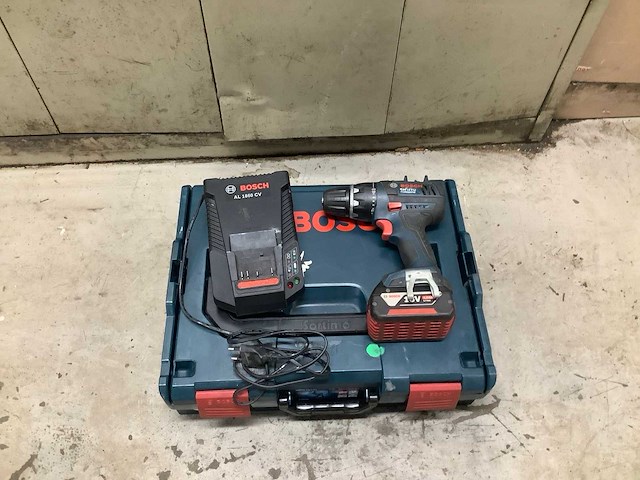 Bosch gsr 18 v-li boormachine - afbeelding 2 van  6