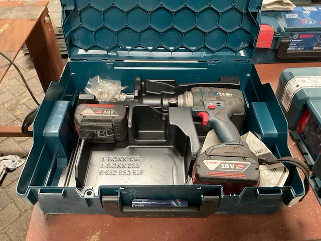 Bosch gsr 18v 85c accu slag schroefmachine - afbeelding 1 van  6