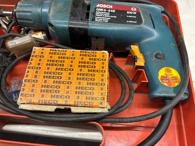 Bosch gsr 8 - 6 ke schroefmachine - afbeelding 3 van  5