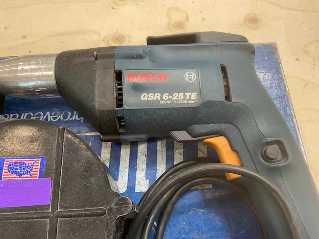 Bosch gsr6-25te schroefautomaat met trommelmagazijn - afbeelding 4 van  4