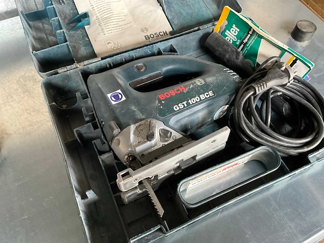 Bosch gts 100 bce elektronische decoupeerzaag - afbeelding 1 van  3