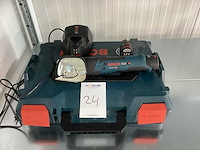Bosch gus 12v-300 accu tapijtschaar/stofschaar incl. accu + lader + koffer
