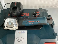 Bosch gus 12v-300 accu tapijtschaar/stofschaar incl. accu + lader + koffer - afbeelding 2 van  4
