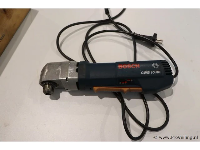 Bosch gwb 10 re haakse boormachine - afbeelding 2 van  7