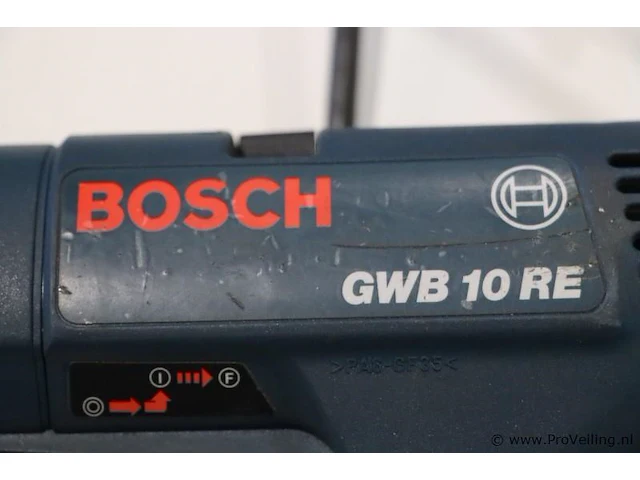 Bosch gwb 10 re haakse boormachine - afbeelding 3 van  7