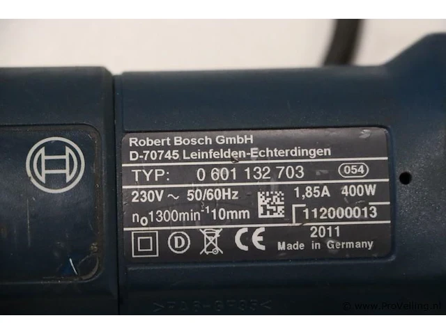 Bosch gwb 10 re haakse boormachine - afbeelding 6 van  7