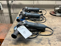 Bosch gws 13-125 ci haakse slijpmachine (3x) - afbeelding 1 van  4