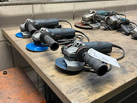 Bosch gws 13-125 ci haakse slijpmachine (3x) - afbeelding 2 van  4