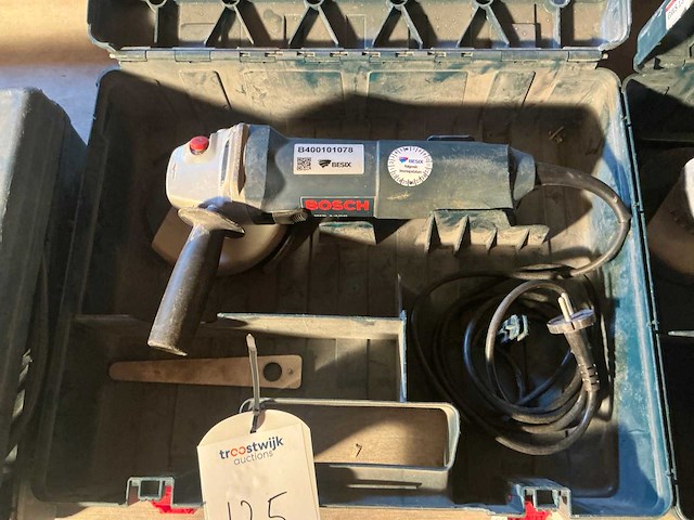 Bosch gws 1400 haakse slijpmachine - afbeelding 1 van  3