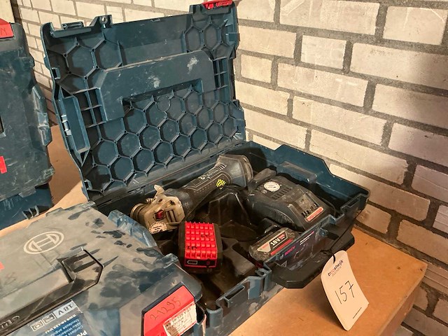 Bosch gws 18-125 v-li accu haakse slijpmachine - afbeelding 1 van  3