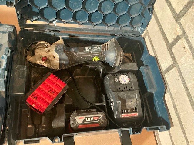Bosch gws 18-125 v-li accu haakse slijpmachine - afbeelding 2 van  3