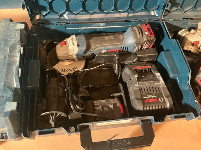 Bosch gws 18-125 v-li professional accu haakse slijpmachine - afbeelding 2 van  4