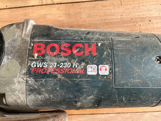 Bosch gws 21-230 h haakse slijpmachine - afbeelding 4 van  6