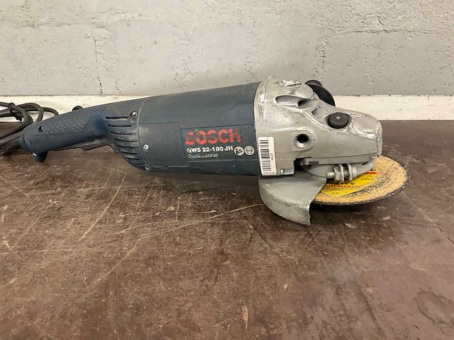 Bosch gws 22-180jh haakse slijper 230mm - afbeelding 2 van  6