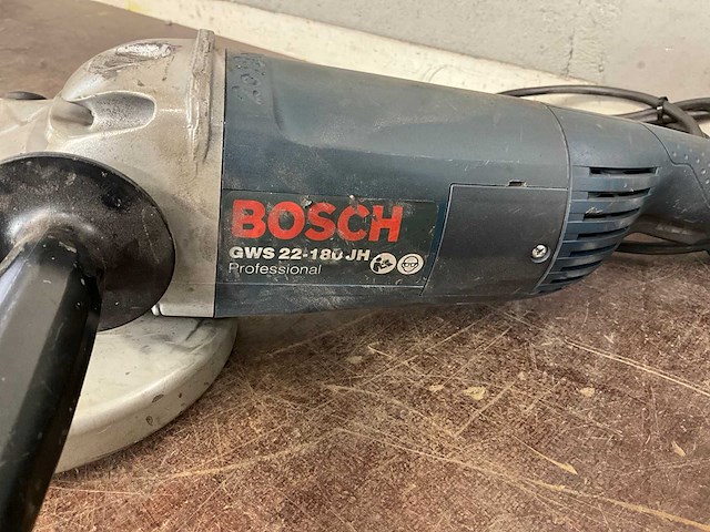 Bosch gws 22-180jh haakse slijper 230mm - afbeelding 6 van  6