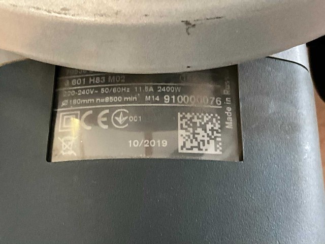 Bosch gws 24-180 jh haakse slijpmachine - afbeelding 4 van  6