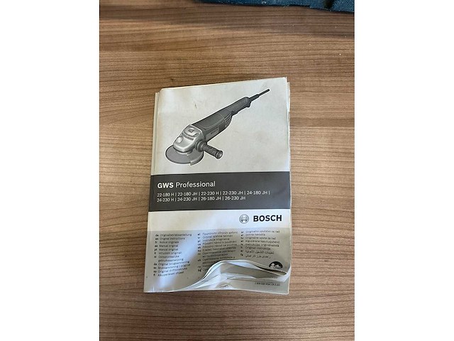 Bosch gws 24-230h haakse slijpmachine - afbeelding 3 van  3