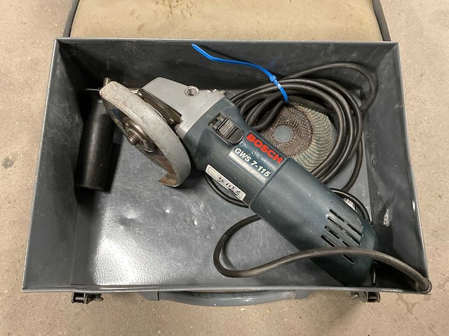Bosch gws 7-115 haakse slijper - afbeelding 1 van  3
