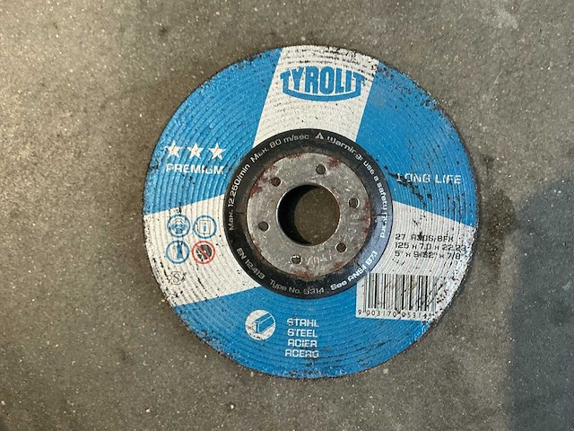 Bosch gws 850 c haakse slijpmachine - afbeelding 4 van  5