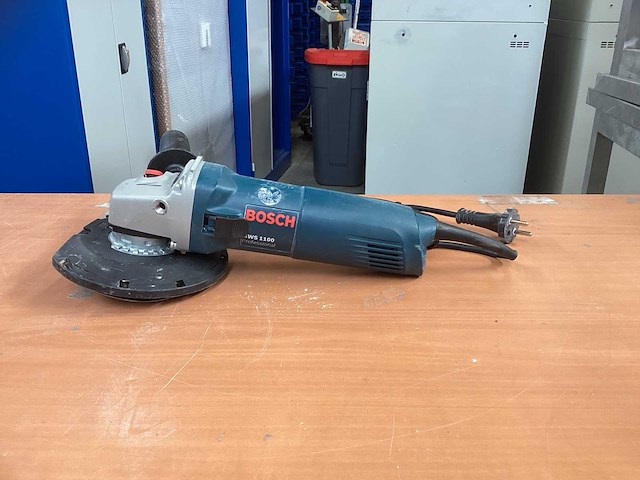 Bosch gws1100 haakse slijpmachine - 125mm - 1100w - afbeelding 2 van  6