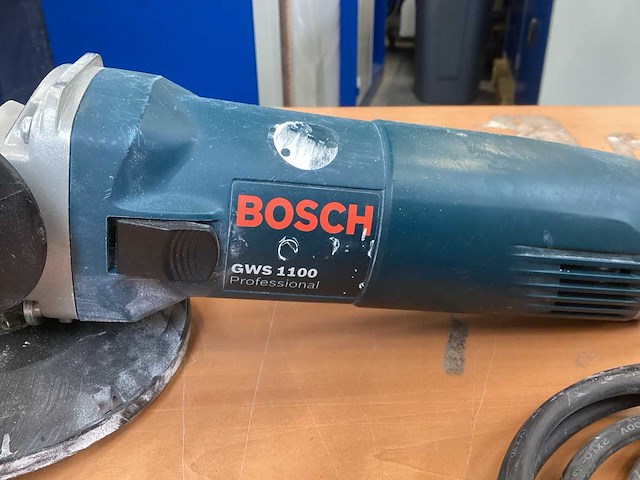 Bosch gws1100 haakse slijpmachine - 125mm - 1100w - afbeelding 3 van  7