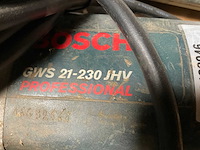 Bosch gws21-230 jhv / gws 24-230 haakse slijpmachine (3x) - afbeelding 3 van  5
