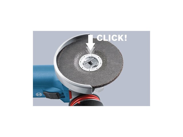 Bosch haakse slijper xlock gwx 9-125s - afbeelding 4 van  4