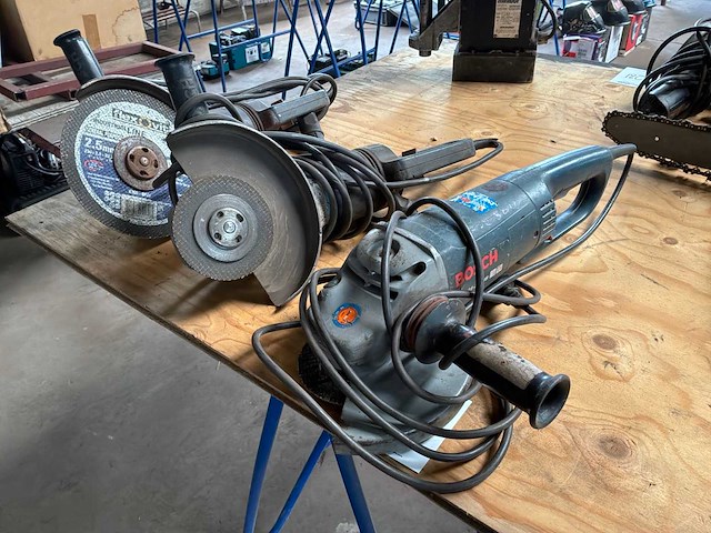 Bosch haakse slijpmachine (3x) - afbeelding 1 van  5