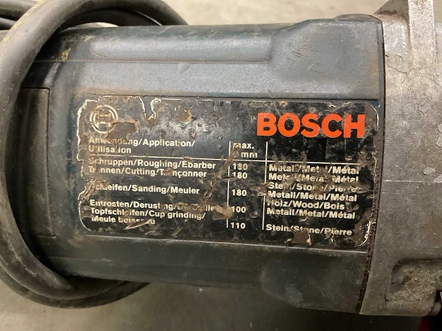 Bosch haakse slijpmachine - afbeelding 1 van  4