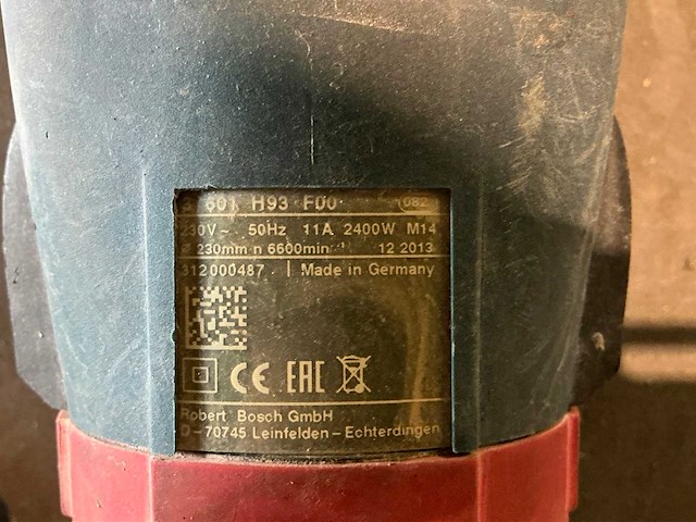 Bosch haakse slijpmachine - afbeelding 5 van  5