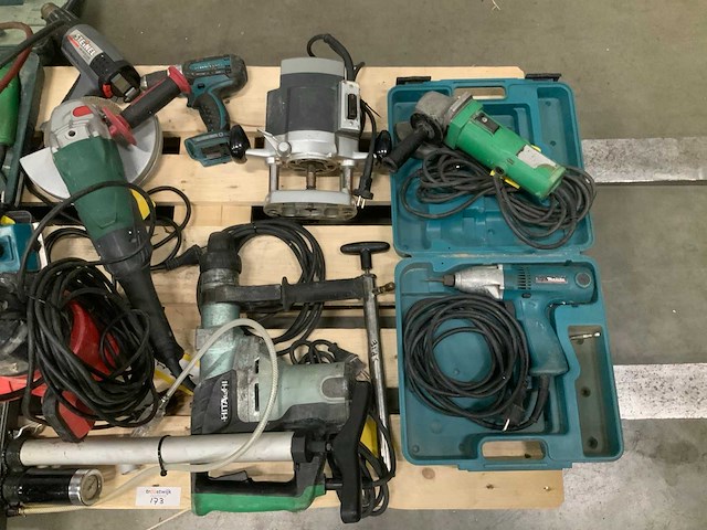 Bosch hitachi makita divers elektrisch gereedschap - afbeelding 3 van  4