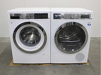 Bosch homeprofessional i-dos ecosilence drive wifi wasmachine & bosch homeprofessional selfcleaning condenser wifi wasdroger - afbeelding 1 van  8