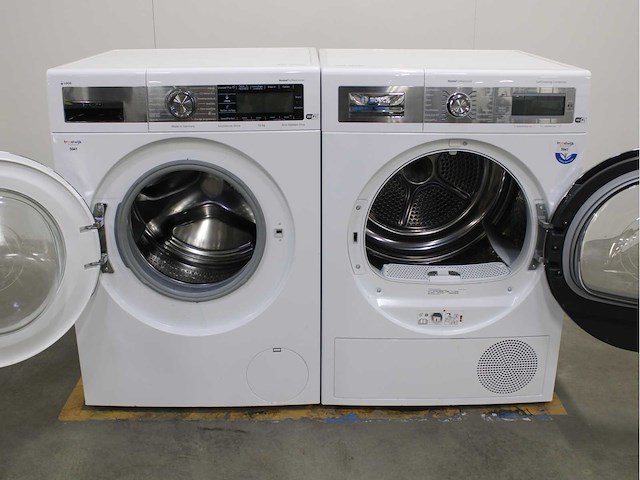 Bosch homeprofessional i-dos ecosilence drive wifi wasmachine & bosch homeprofessional selfcleaning condenser wifi wasdroger - afbeelding 2 van  8