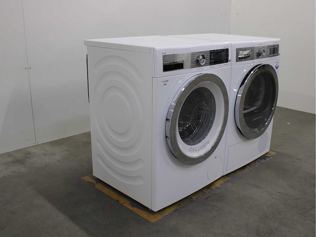 Bosch homeprofessional i-dos ecosilence drive wifi wasmachine & bosch homeprofessional selfcleaning condenser wifi wasdroger - afbeelding 4 van  8