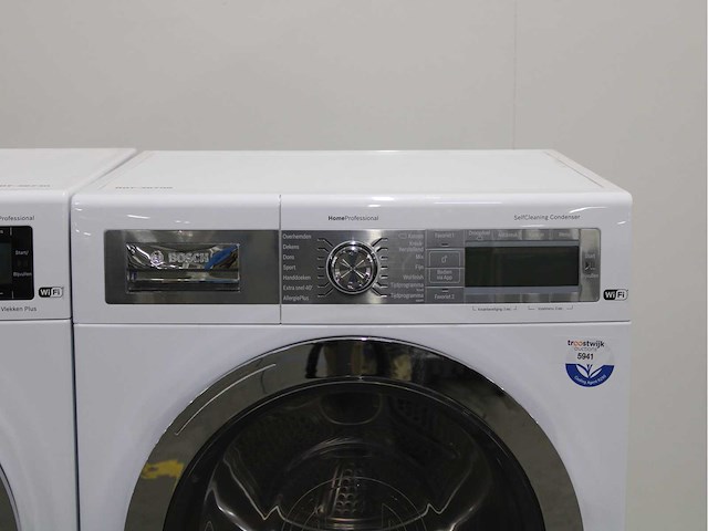 Bosch homeprofessional i-dos ecosilence drive wifi wasmachine & bosch homeprofessional selfcleaning condenser wifi wasdroger - afbeelding 6 van  8