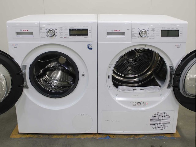 Bosch homeprofessional wasmachine & bosch homeprofessional selfcleaning condenser wasdroger - afbeelding 2 van  7
