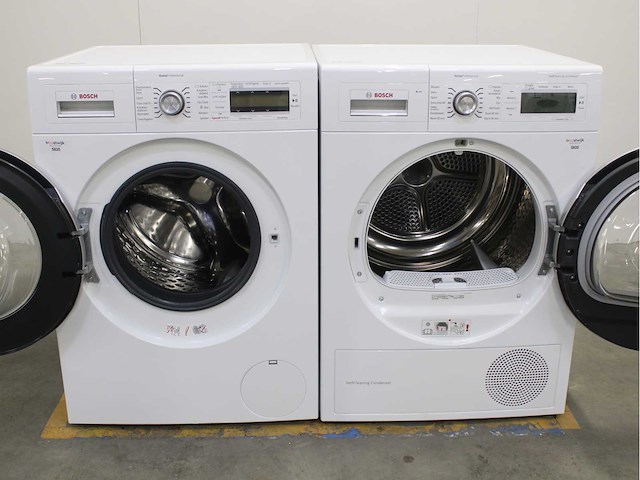 Bosch homeprofessional wasmachine & bosch homeprofessional selfcleaning condenser wasdroger - afbeelding 2 van  8