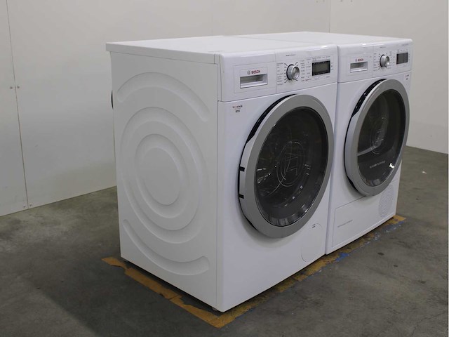 Bosch homeprofessional wasmachine & bosch homeprofessional selfcleaning condenser wasdroger - afbeelding 4 van  8